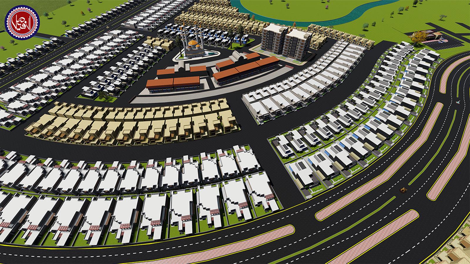 Housing project view 1