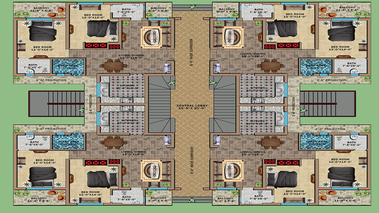 Housing project view 4