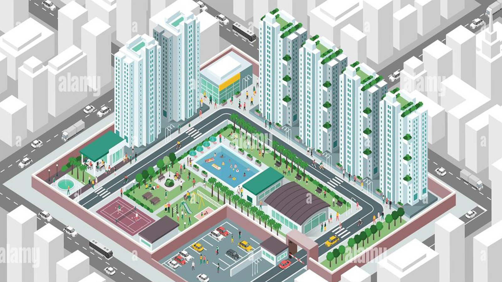 Housing project view 5